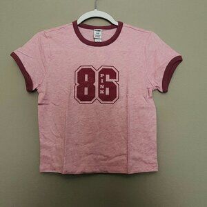 Victoria's Secret, S, PINK Retro Cotton Tee